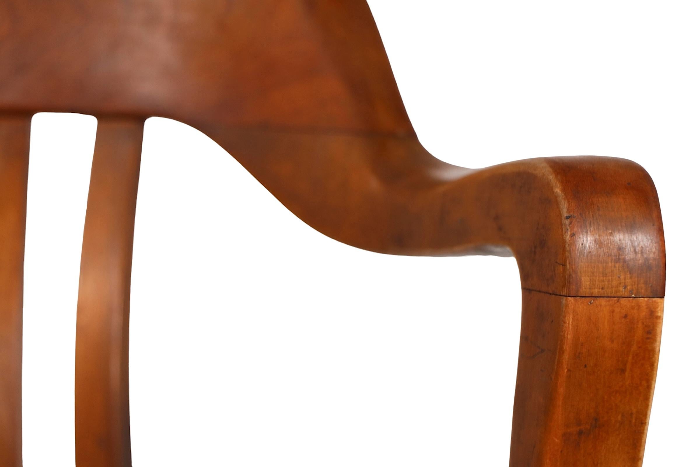 20th Century Antique Bank of England Jury  Chair