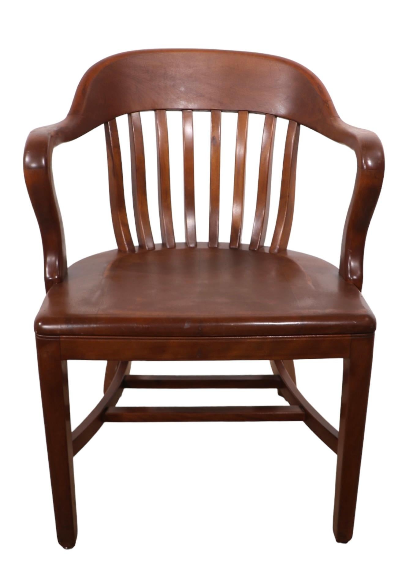 Antique Bank of England Jury Yale Library Chair by Sikes 3 available In Good Condition In New York, NY