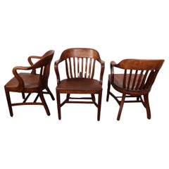 Antique Bank of England Jury Yale Library Chair by Sikes 3 available
