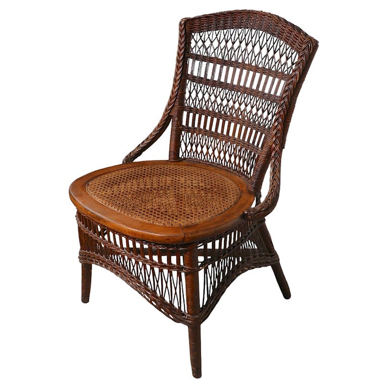 Old fashioned wicker furniture