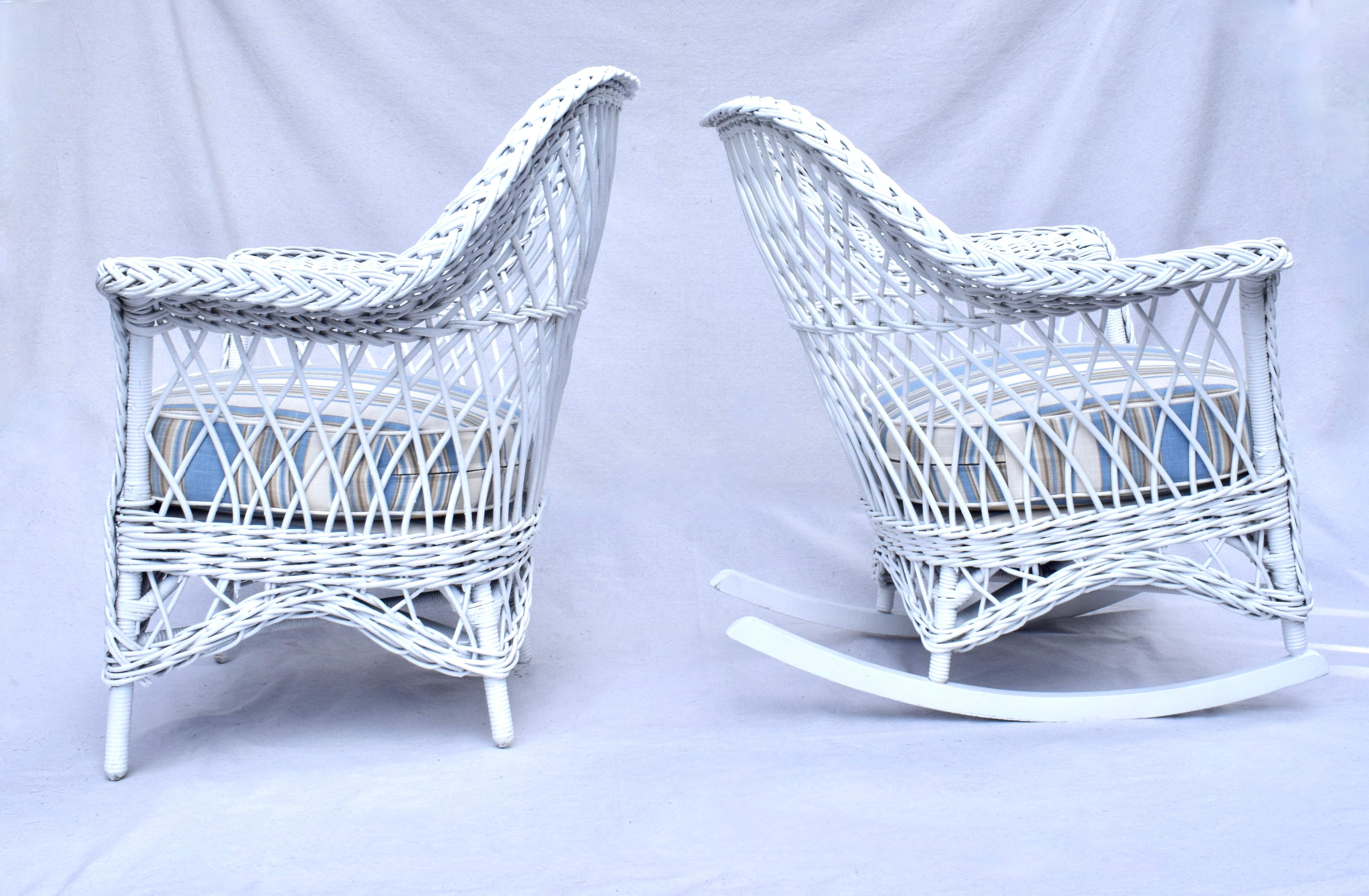 bar harbor wicker furniture antique