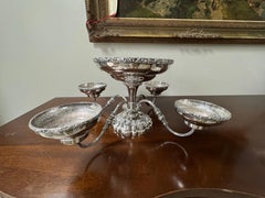 Antique Barker Ellies Silverplate Epergne made in England