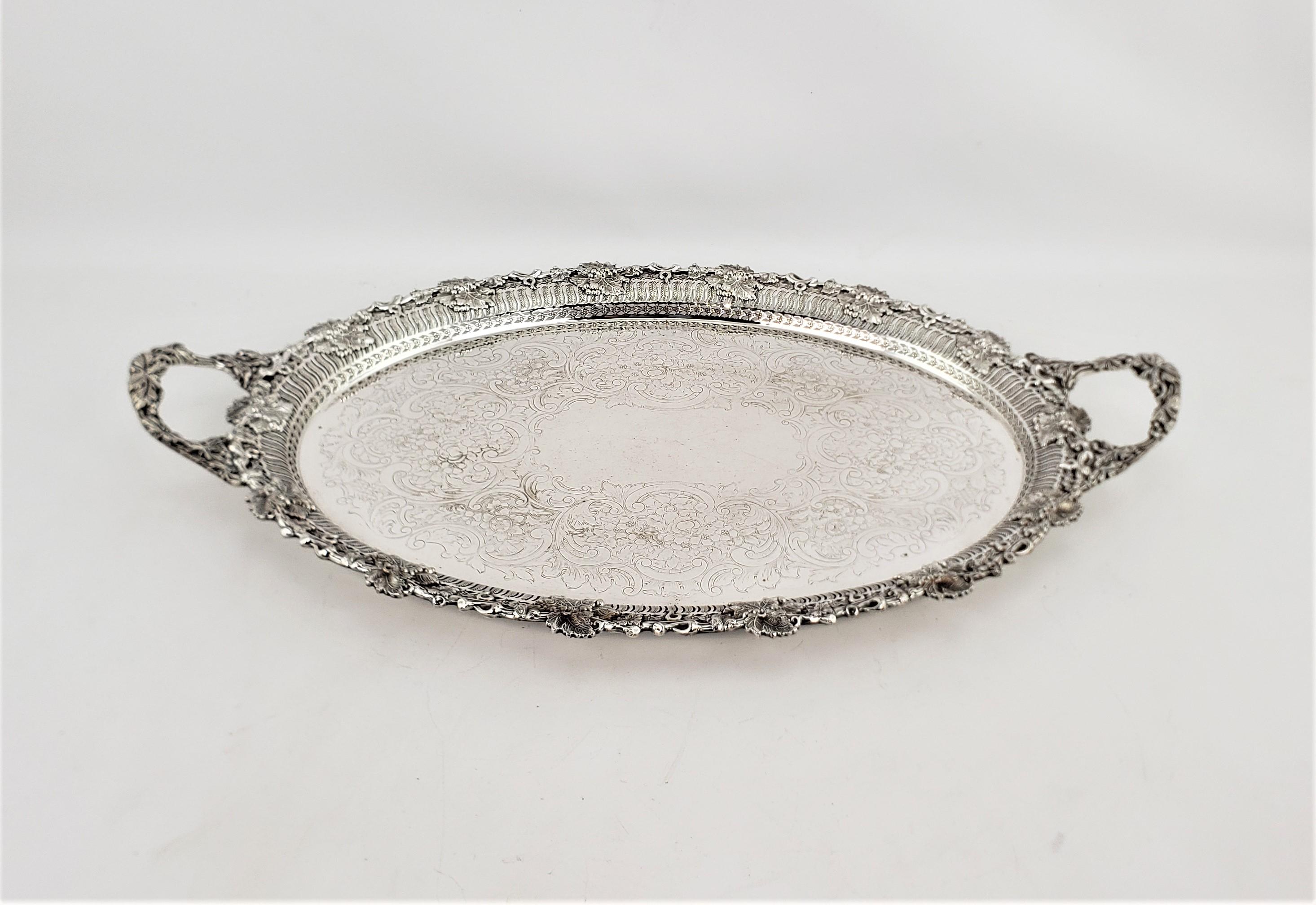 barker ellis silver tray