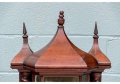 Antique Barley Twist Curio Cabinet