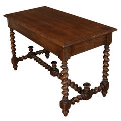 Antique Barley Twist Desk