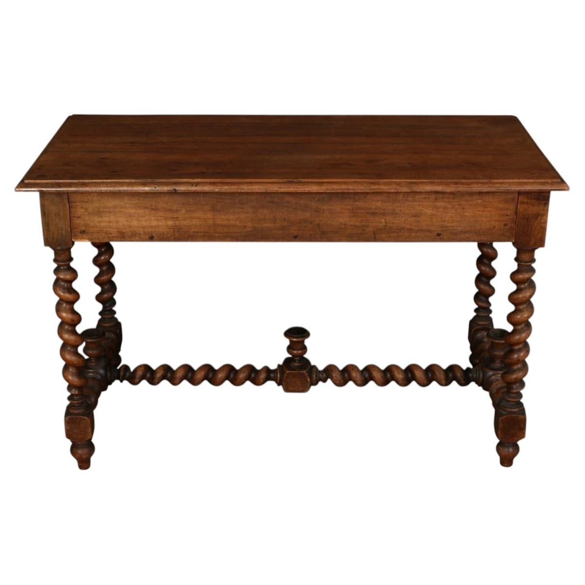 Antique Barley Twist Desk