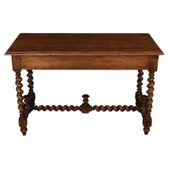 Antique Barley Twist Desk