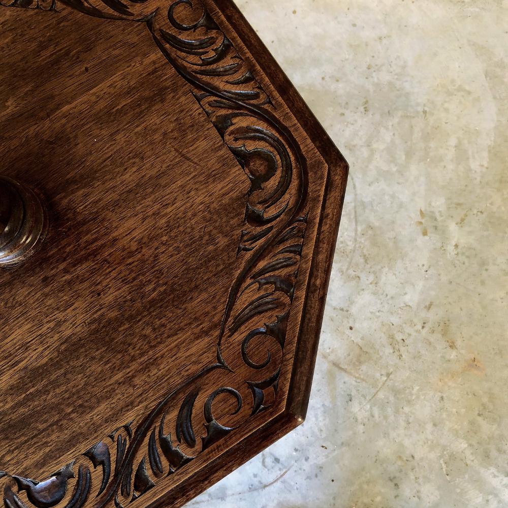 Hand-Crafted Antique Barley Twist Floor Lamp