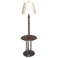 Vintage Barley Twist Floor Lamp