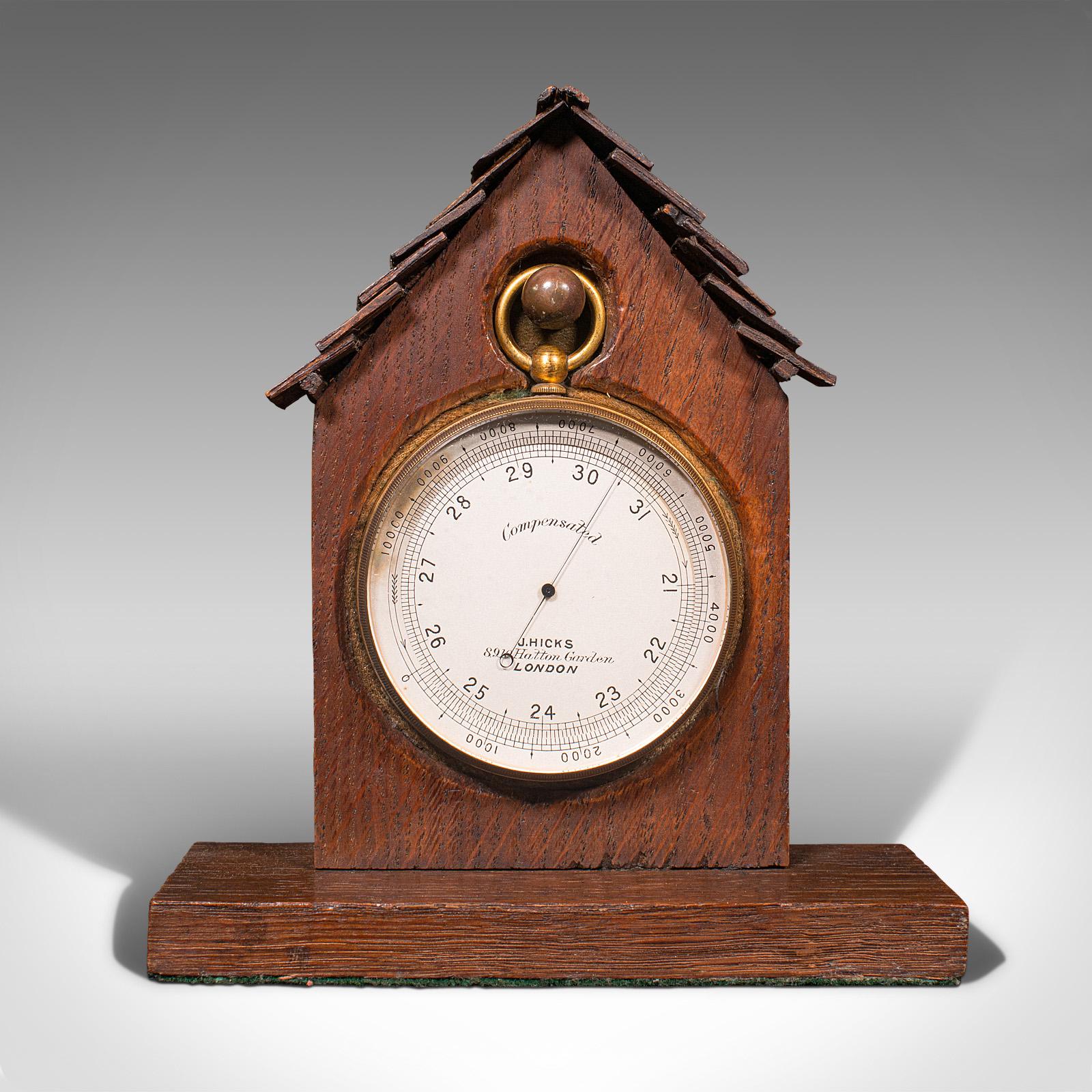 antique pocket barometer