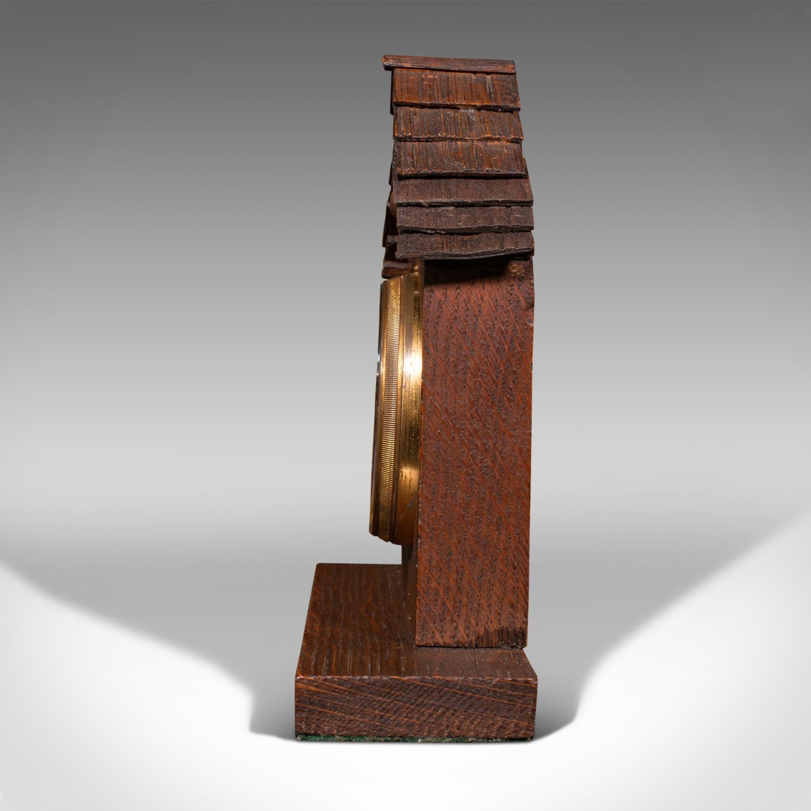 Antikes Barometer-Endemeter, englisch, Explorer's Instrument, Hicks, viktorianisch (Eichenholz) im Angebot