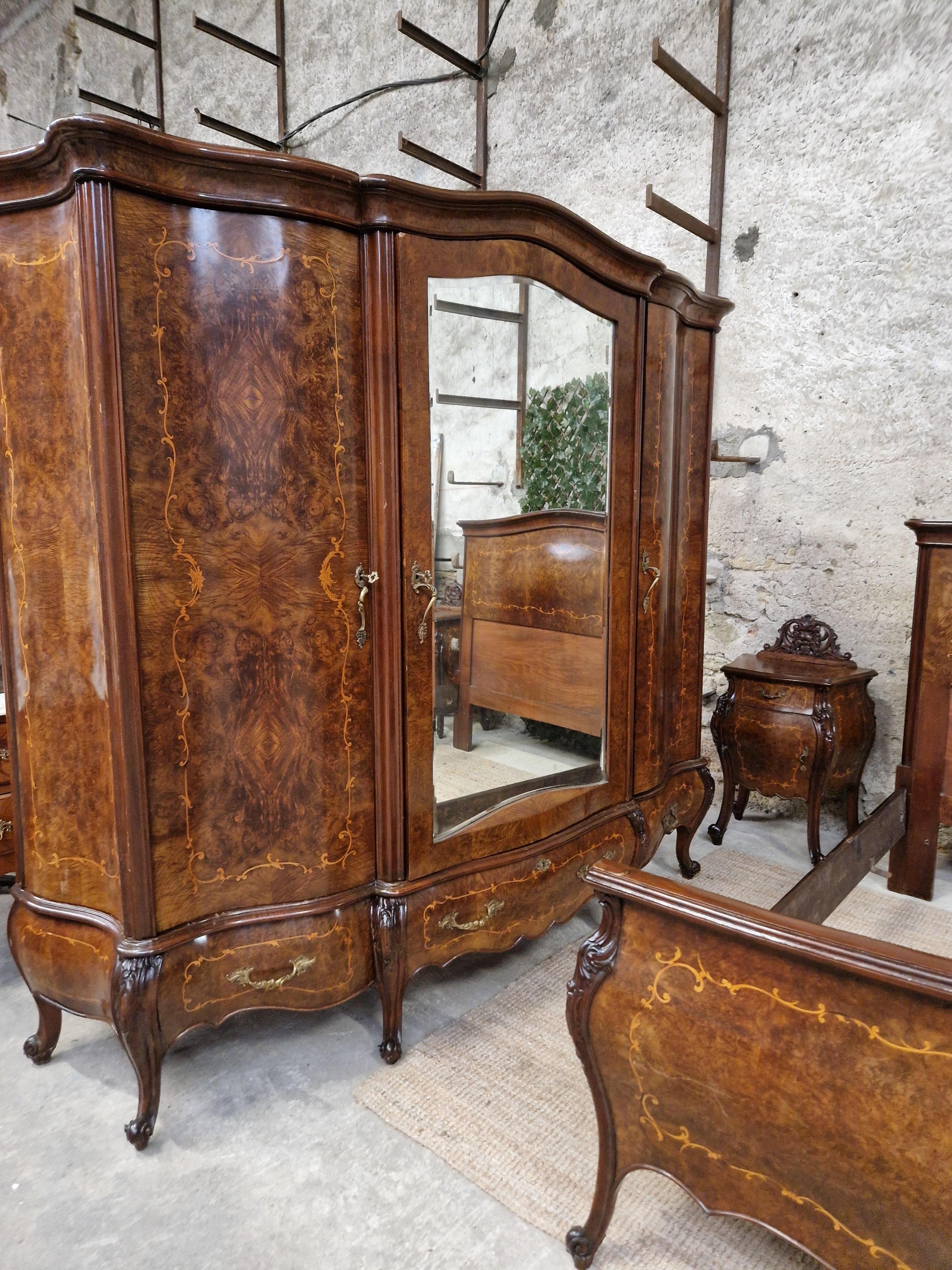Antique Italian Bedroom Set 1