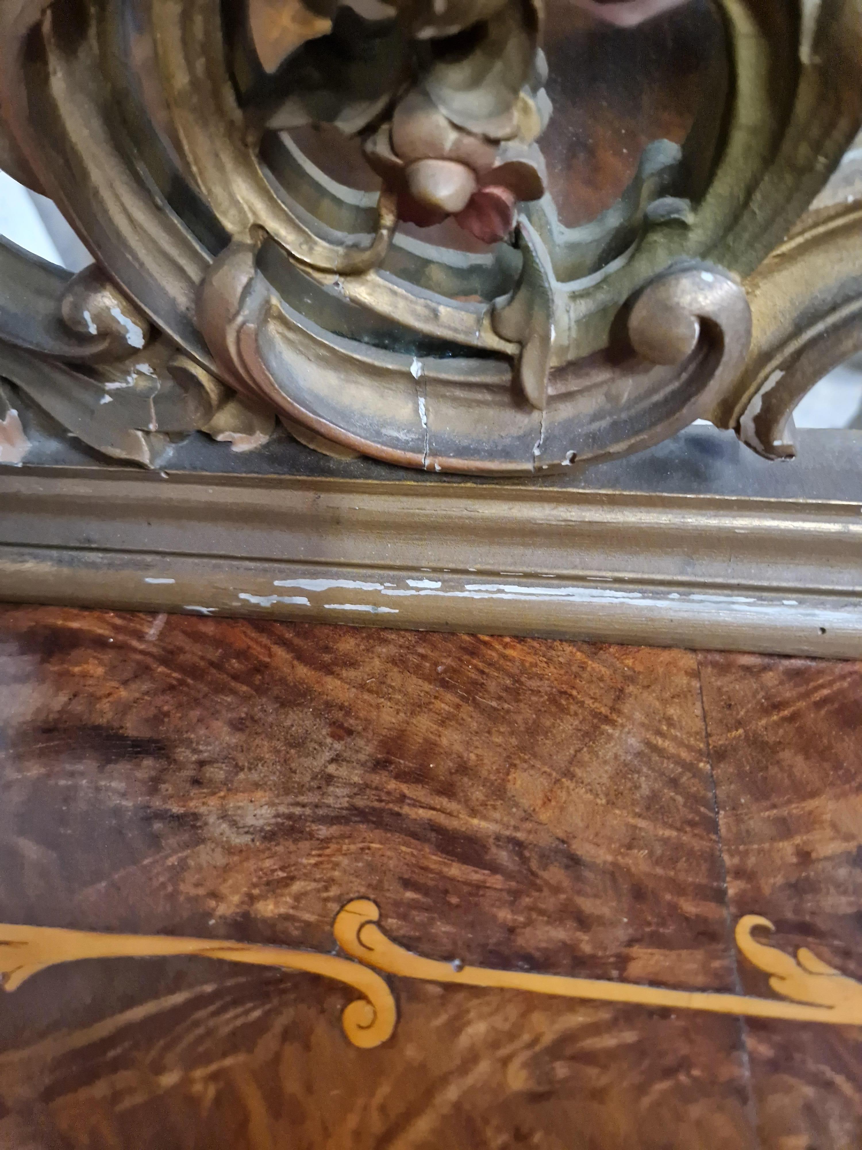 Bronze Antique Baroque Bedroom Set Italian Bombe  For Sale