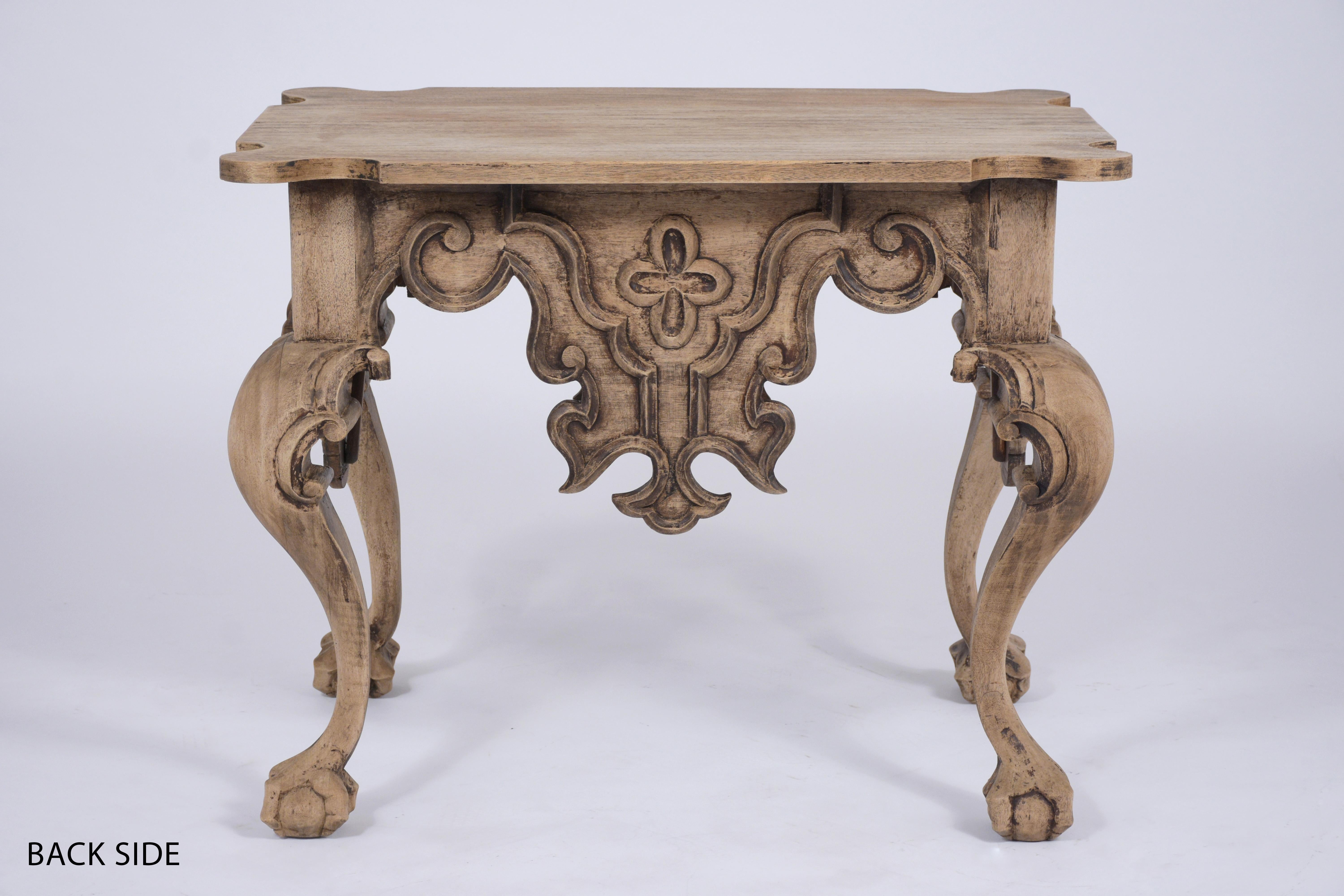 Antique Baroque Center Table 3