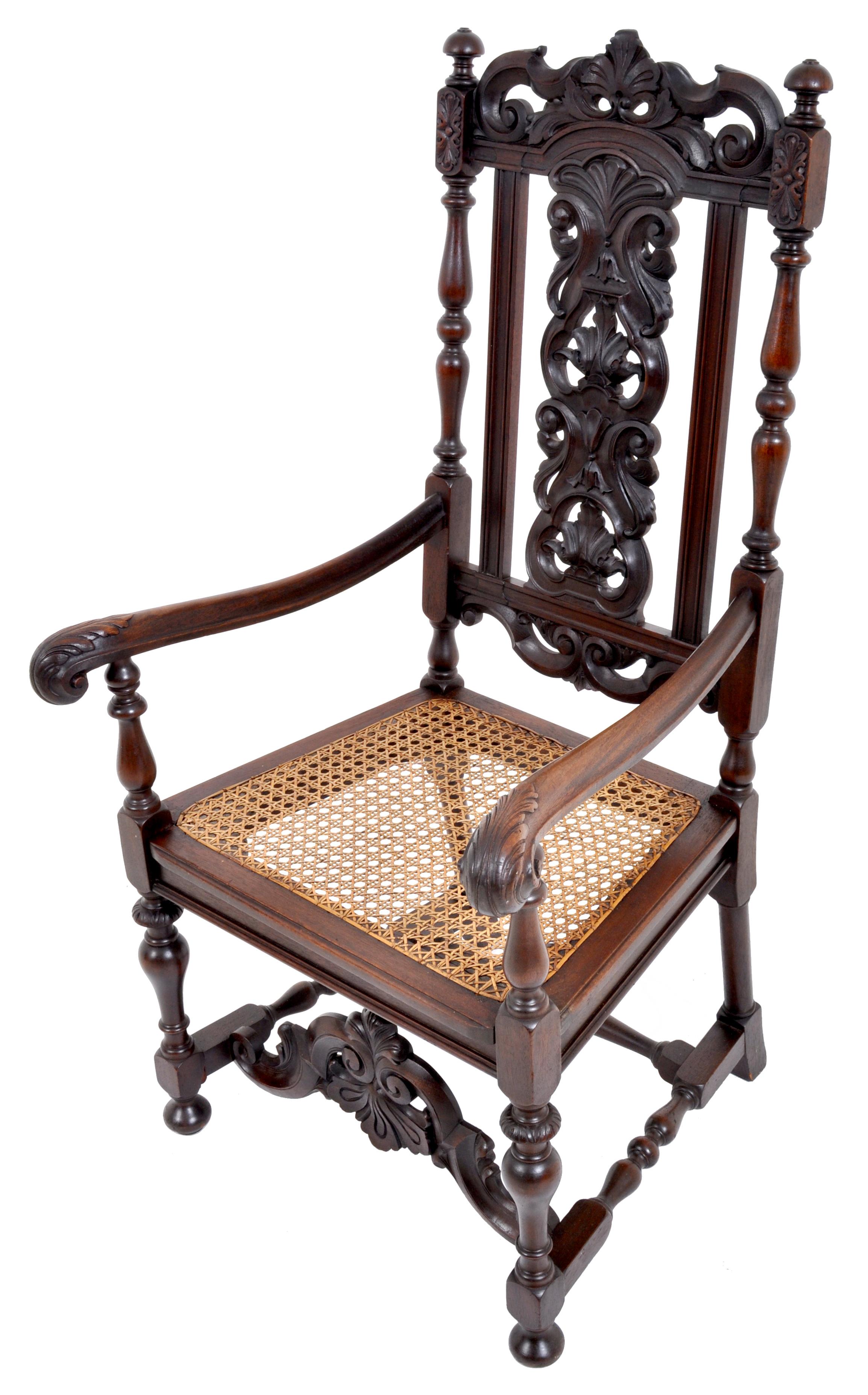 antique baroque chair