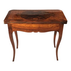 Antique Baroque Game Table from 1770 - Southern Germany