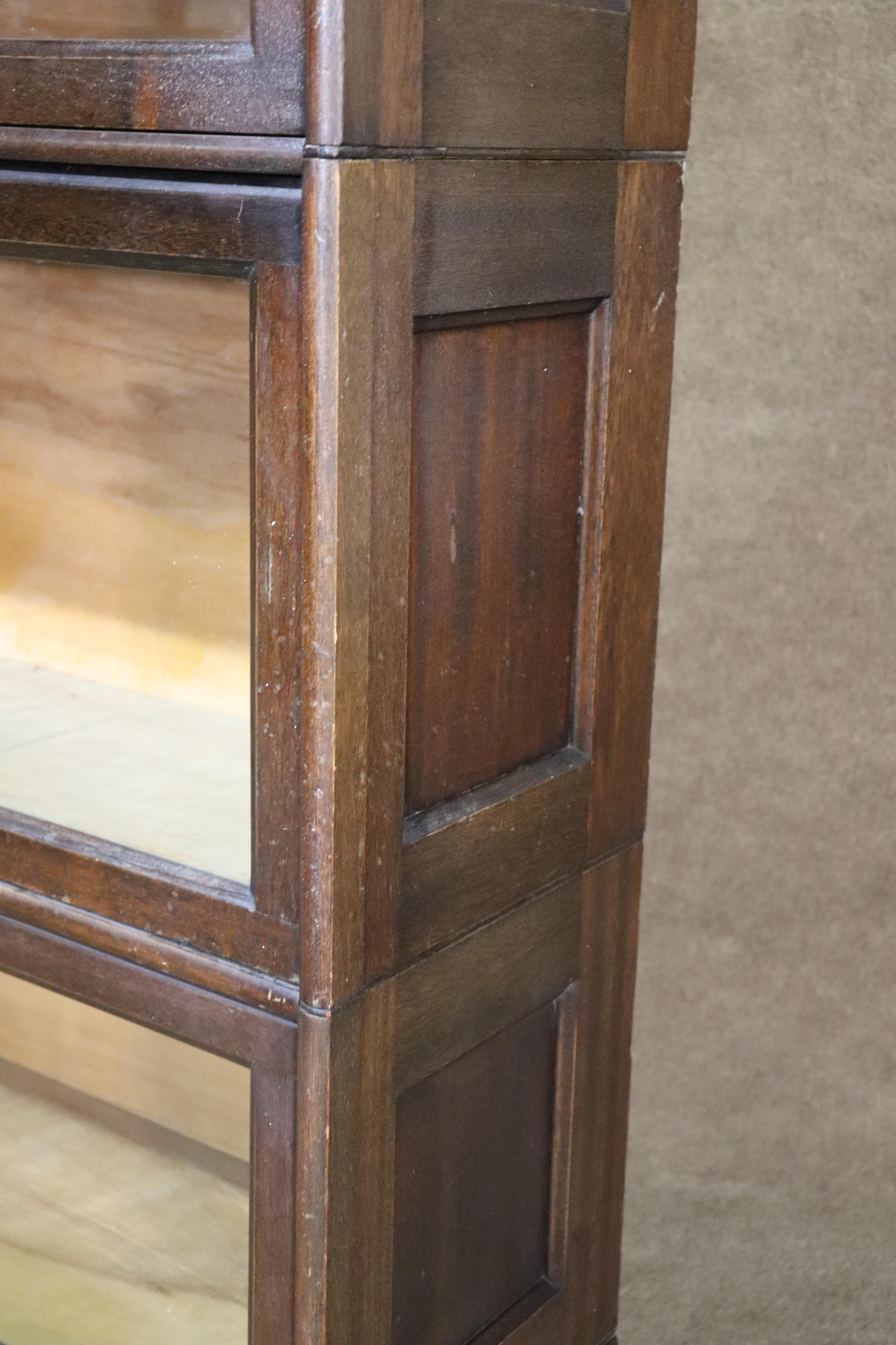 antique lawyers bookcase