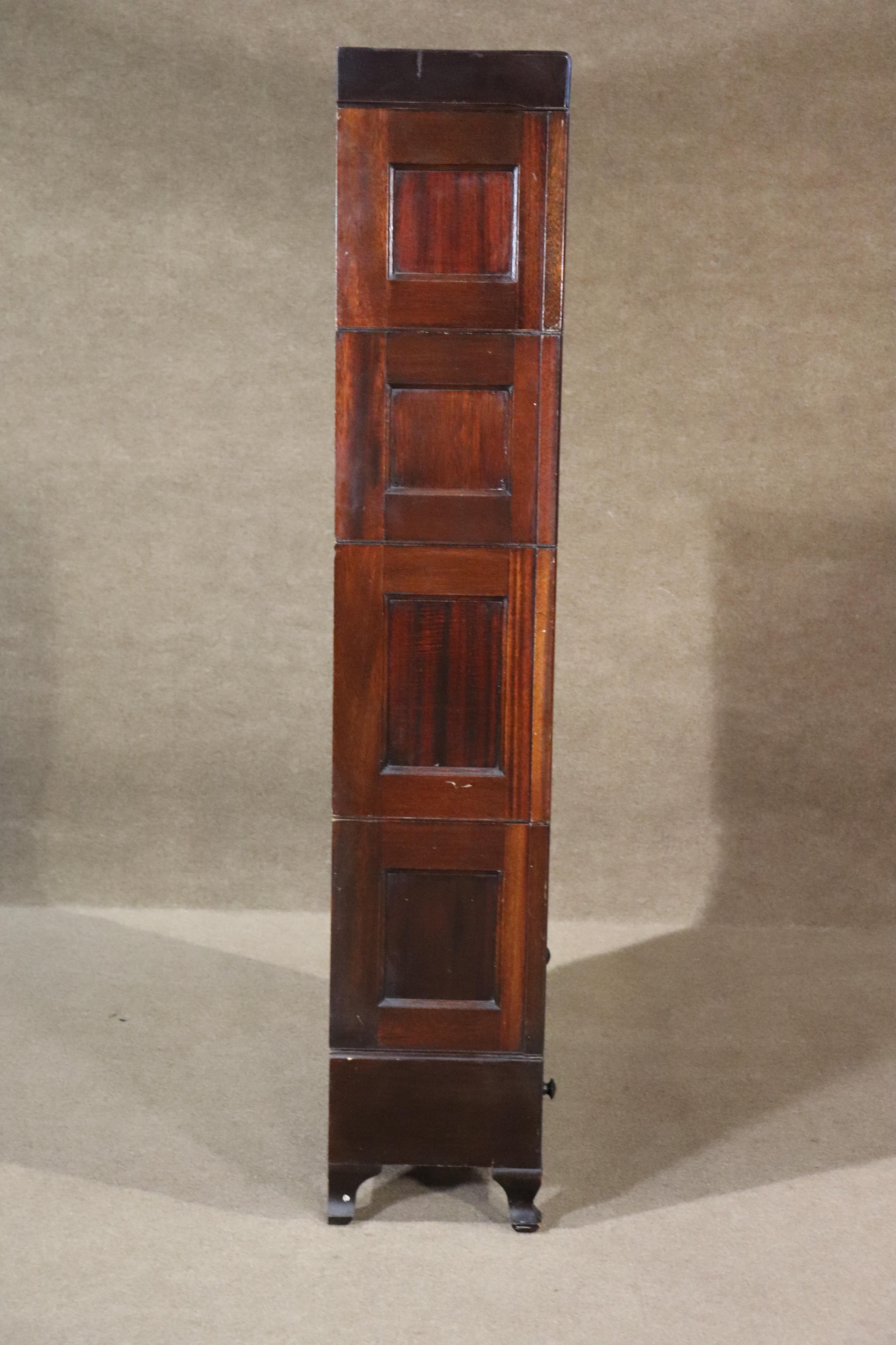 Antique Barrister Bookcase For Sale 1