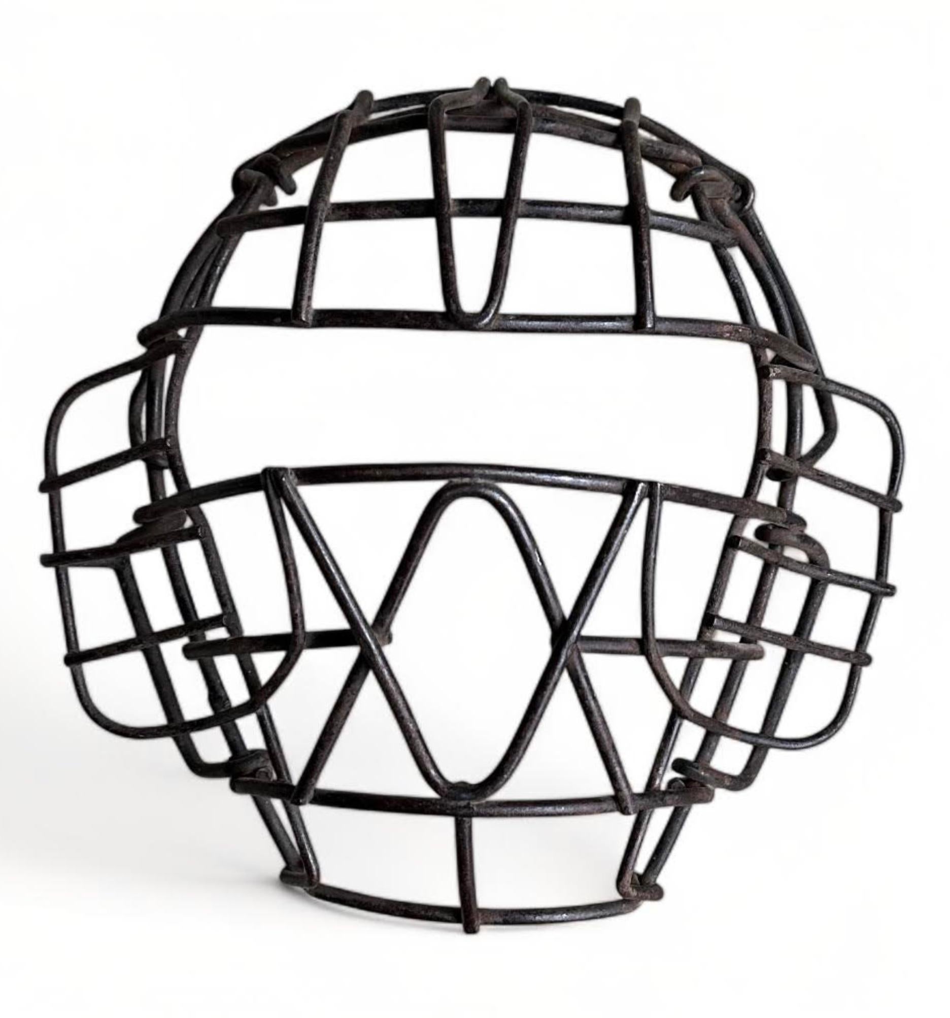 Classique américain Collection de masques d'attrapeurs de baseball anciens (7) en vente