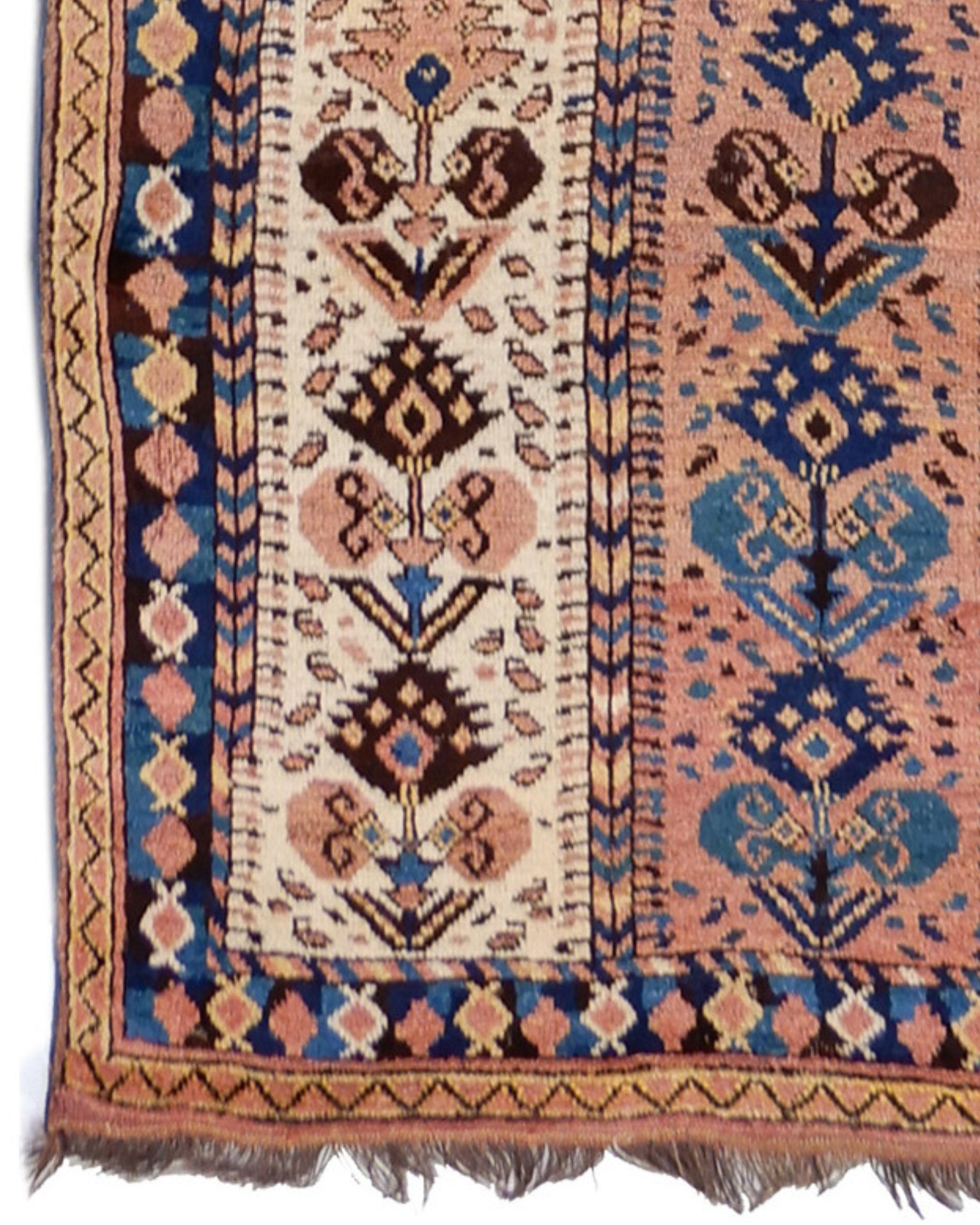 Hand-Knotted Antique Bashir Prayer Rug, c. 1900 For Sale