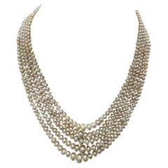 Antique Basra Pearl necklace 545 pearls 252 carats 8.38 mm to 5.98 to 3.57 mm