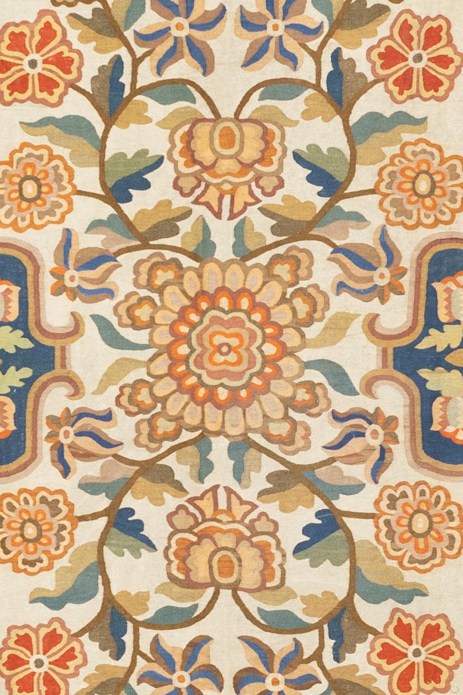 Roumain Rug & Kilim Bassarabian antique 6'5 x 9'6 en vente