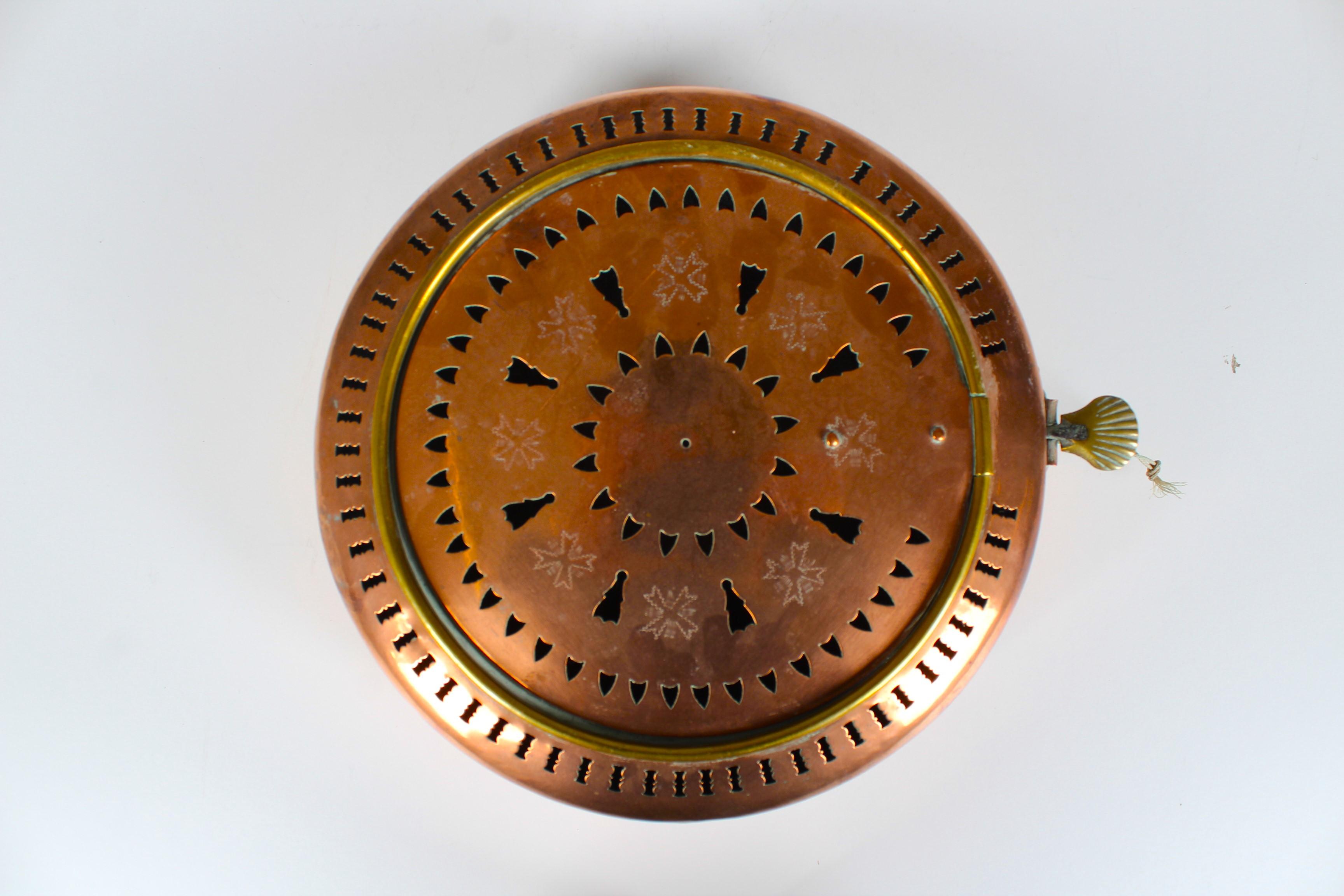 Antique Bassinoire, Warming Pan, Copper, France, 1880s For Sale 3
