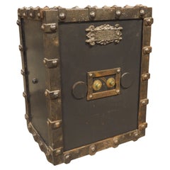 Antique Bauche Incombustible Cast Iron Safe from Northeastern France, Circa 1870