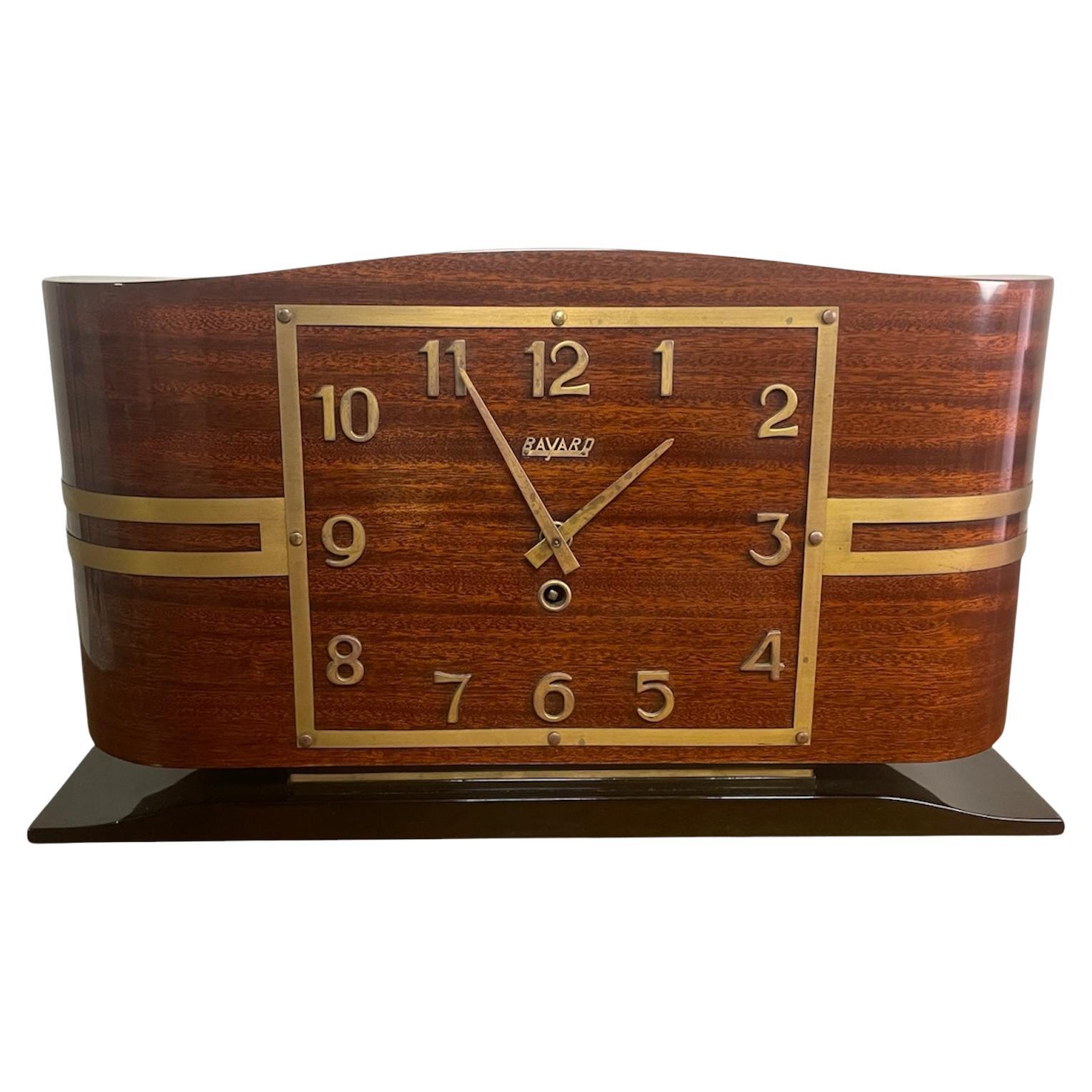 Antiker Bayard  Kaminsimsuhr Art Deco im Angebot
