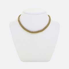 Antike Perlenkette Choker Halskette