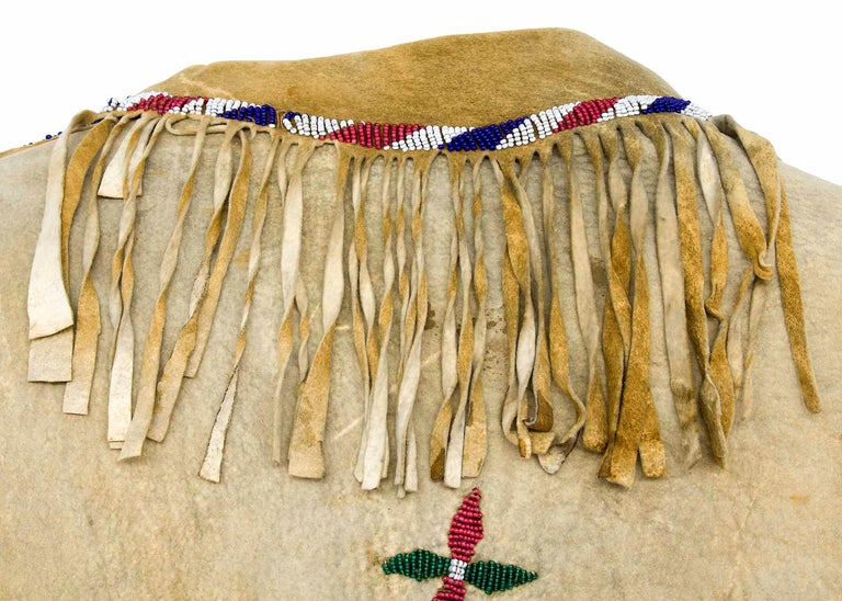 Antique Beaded Shirt, Apache, Native American, circa 1890-1910, Southwestern US 6