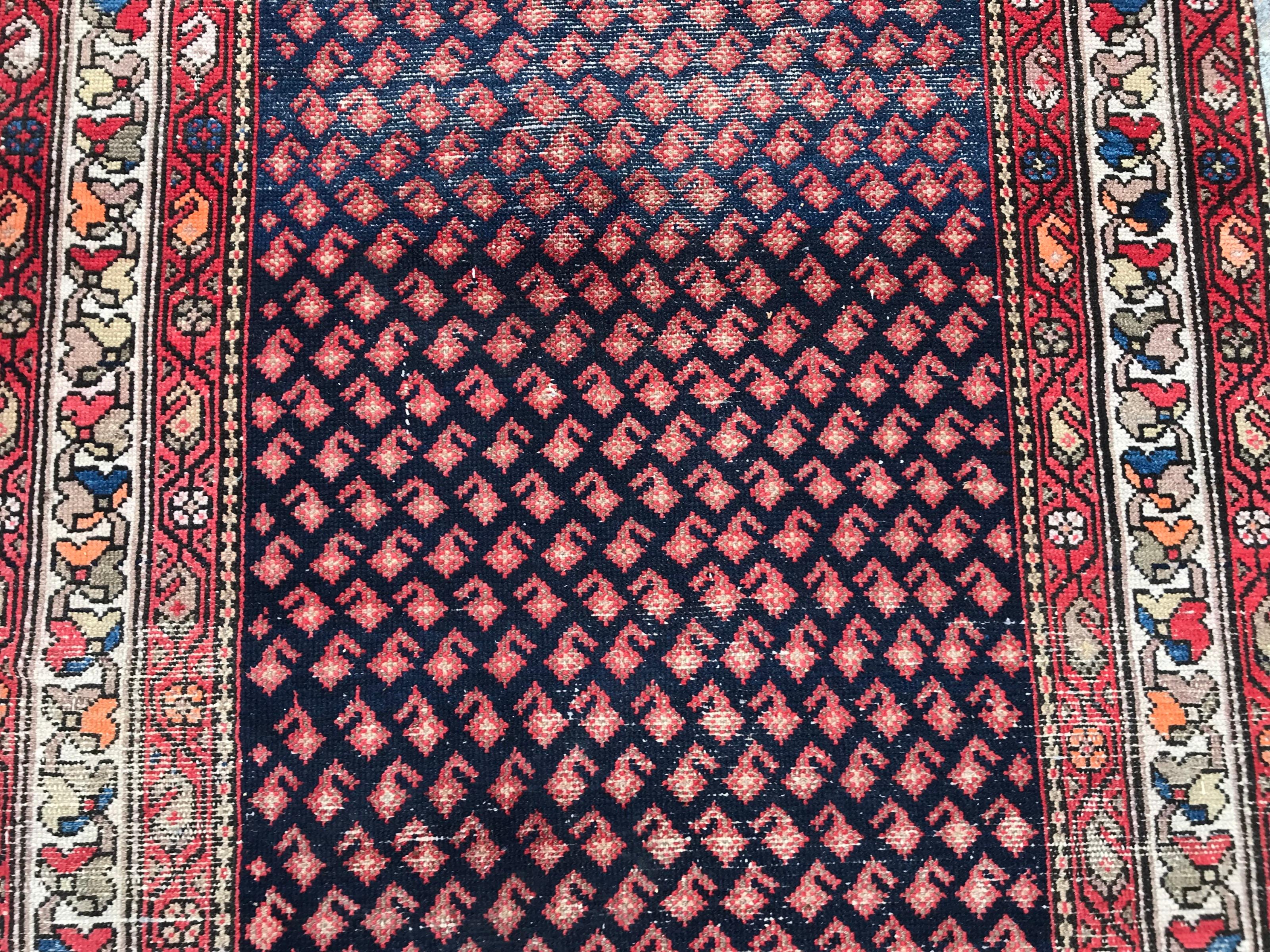 Antique Beautiful Malayer Runner For Sale 3