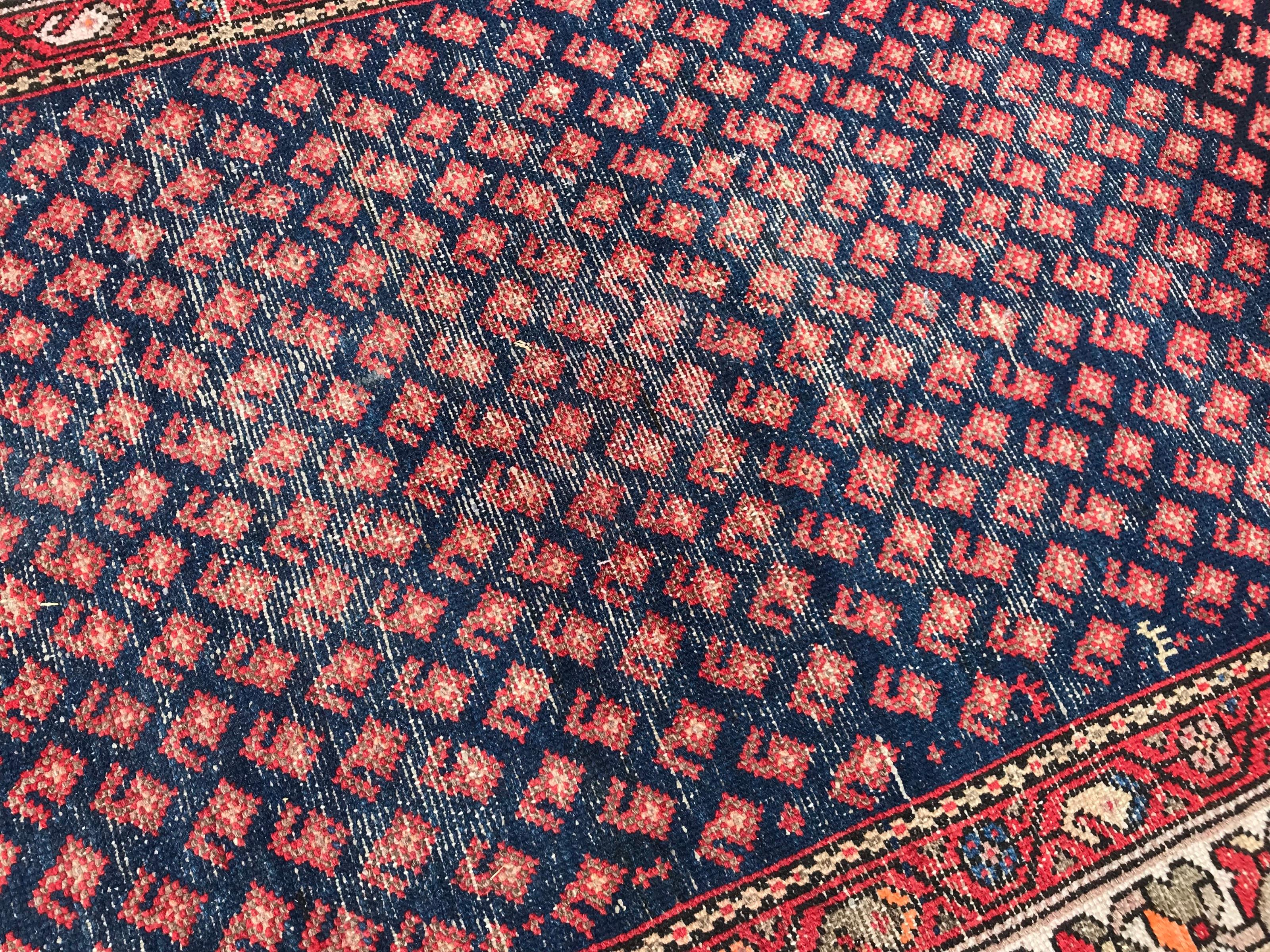 Central Asian Antique Beautiful Malayer Runner For Sale