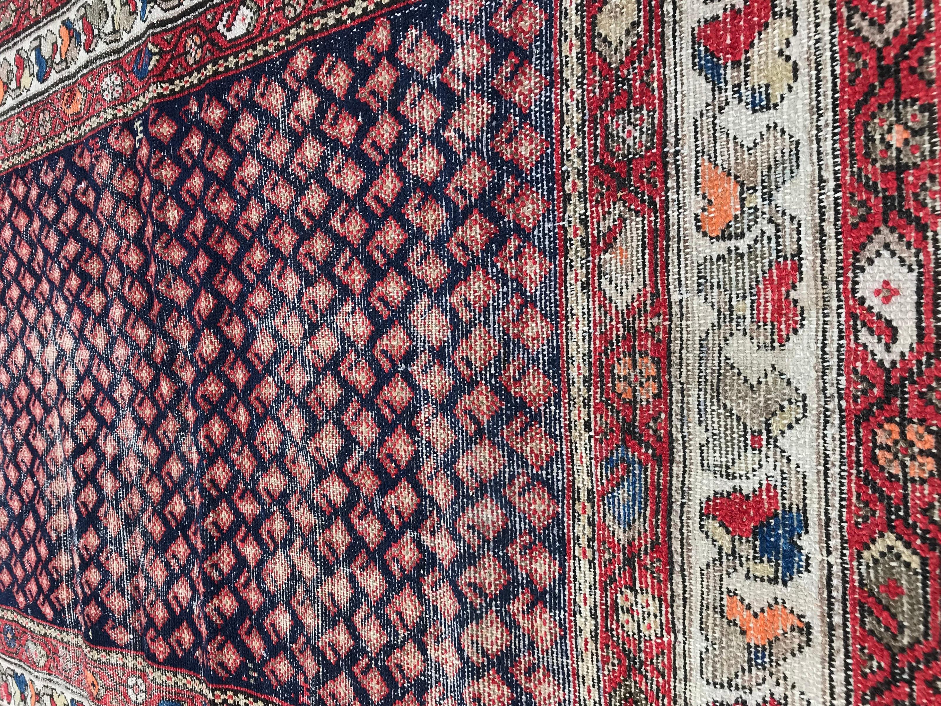 19th Century Antique Beautiful Malayer Runner For Sale