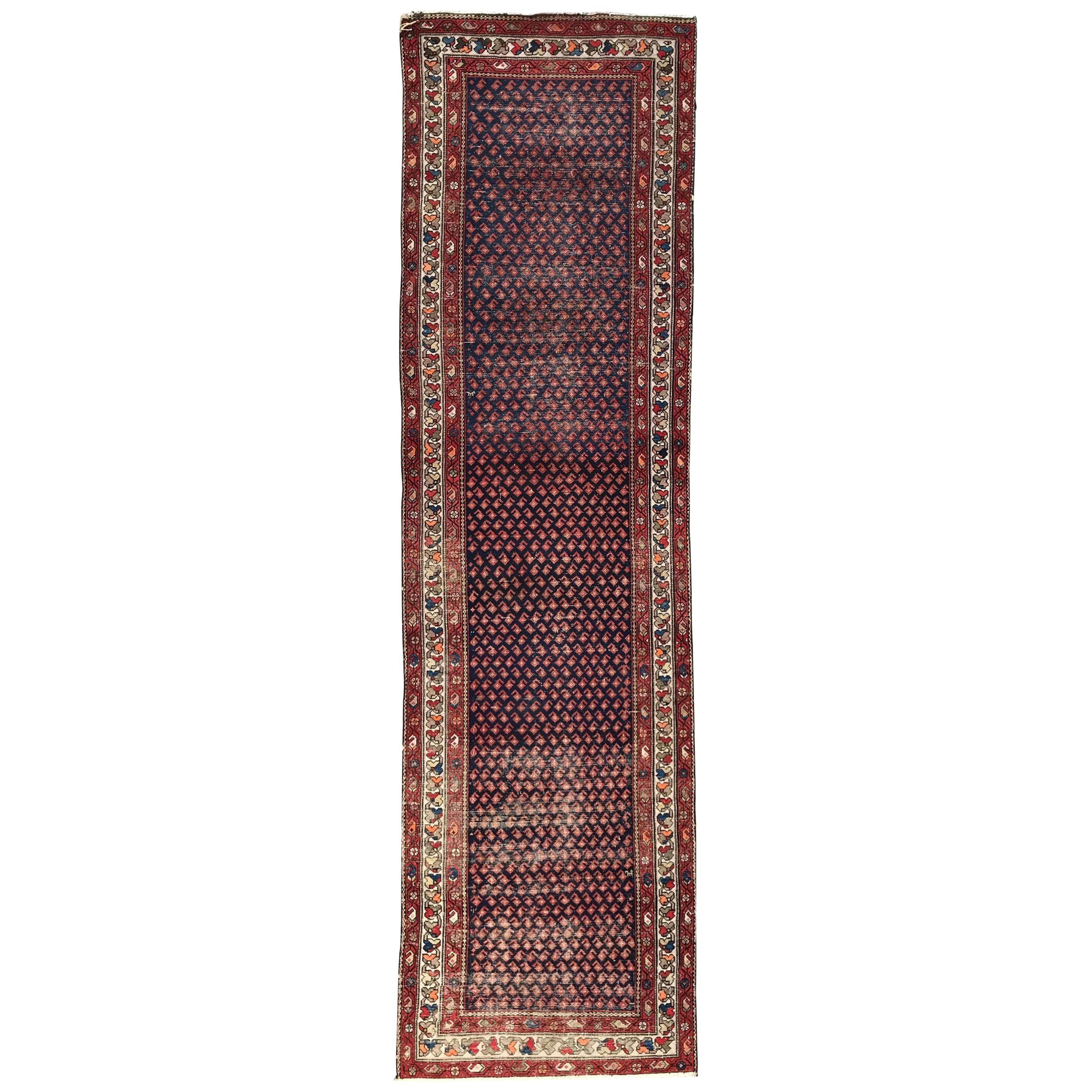 Antique Beautiful Malayer Runner For Sale