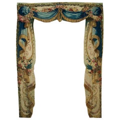 Antique Beauvais Portier, circa 1780