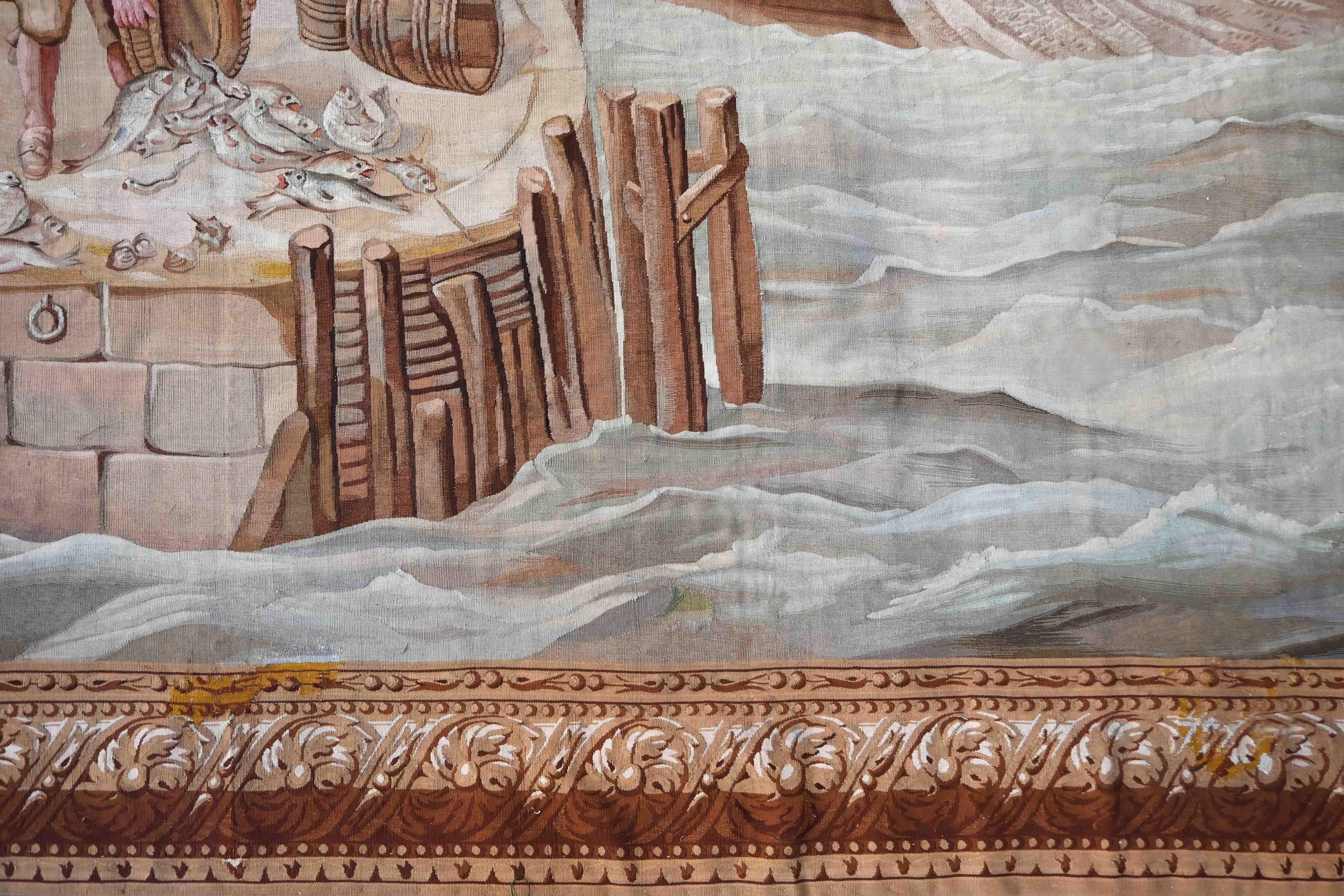 Antiker Wandteppich von Beauvais - 