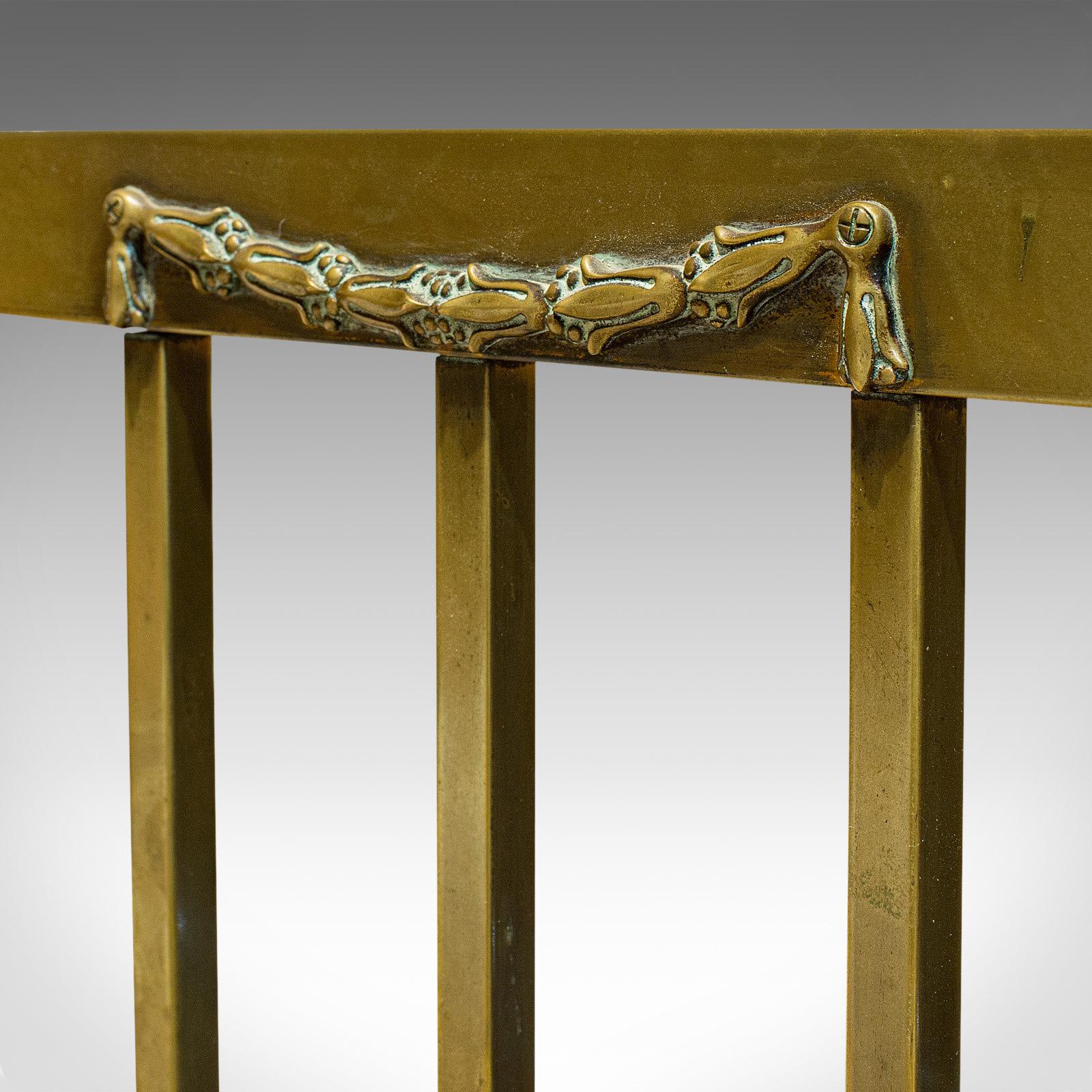 Antique Bed Frame, English, Brass, Iron, Double Bedstead, Victorian, circa 1880 5