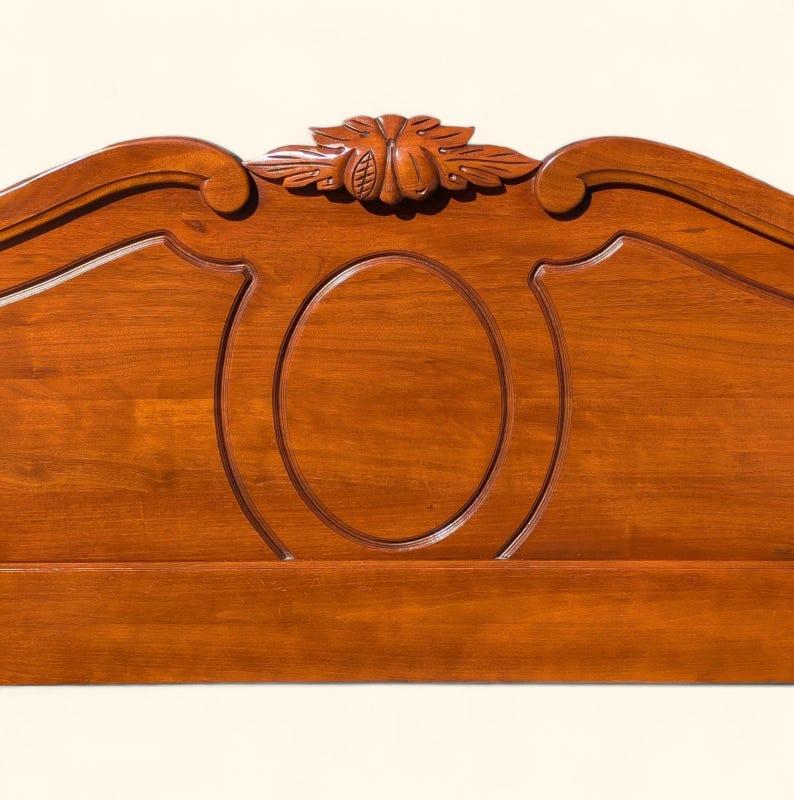 XIXe siècle Cadre de lit antique, Full Size, Double, Abernathy Furniture, Walnut Wood, American en vente