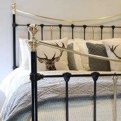 Antique Bed in Black MK236