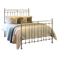 Antique Bed with Nickel Plating MK238