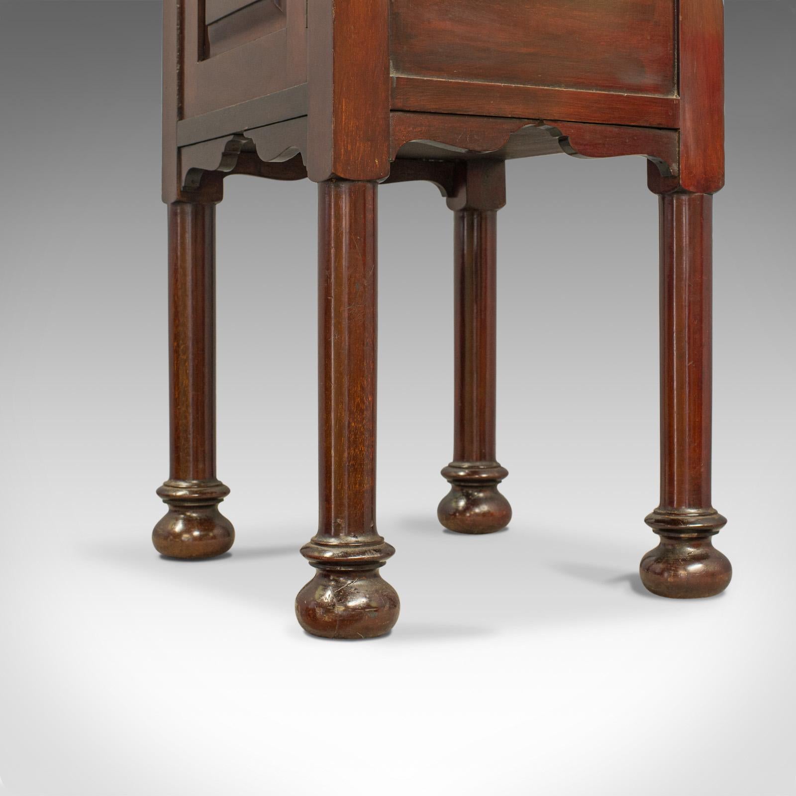 Antique Bedside Cabinet, Arts and Crafts, Maple and Co., Nighstand, circa 1890 3