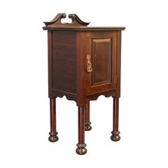 Antique Bedside Cabinet, Arts and Crafts, Maple and Co., Nighstand, circa 1890