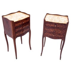 Antique Bedside Tables, France, circa 1910