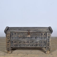Antique beech Shepherd’s Chest, 1820s