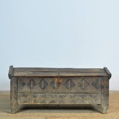 Antique beech Shepherd’s Chest, 1820s