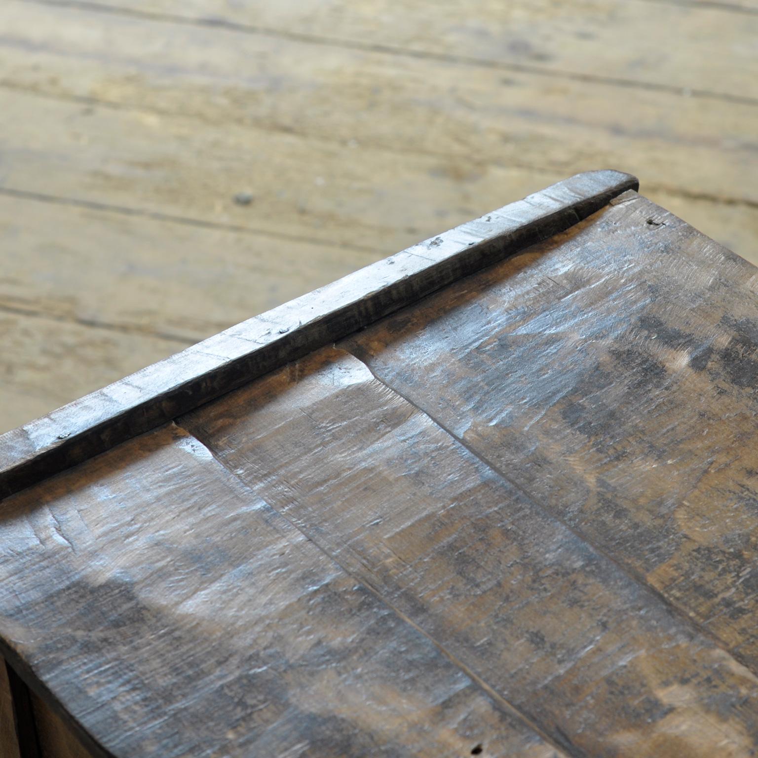 Antique beech Shepherd’s Chest, 1850s 2