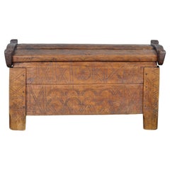 Antique beech Shepherd’s Chest, 1850s