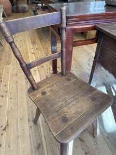 Antique Beech Wood Chairs Gustaf Aldolf Schneck 1955- Tubingen Chairs, Set of 5