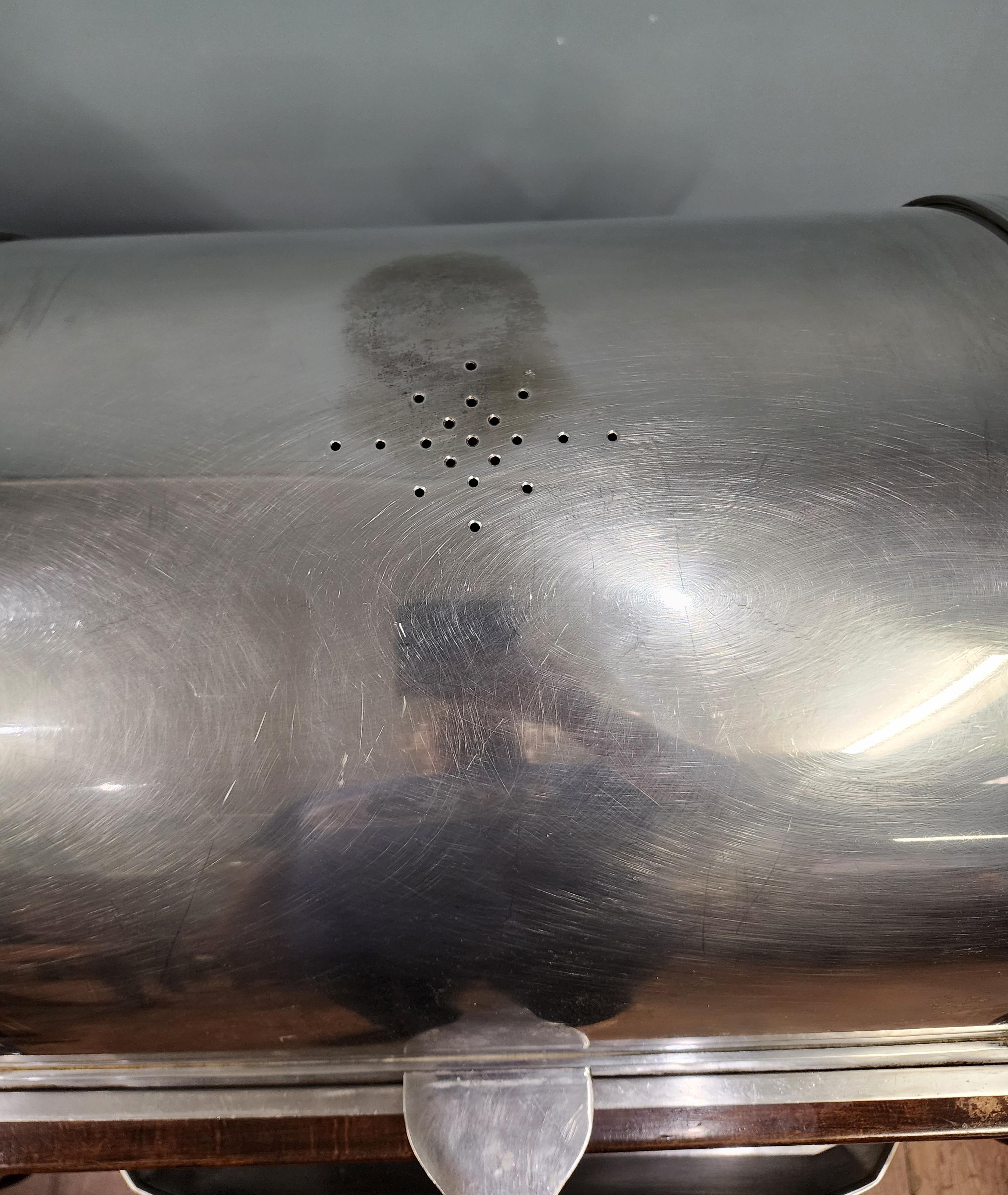 Carro antiguo de carne plateado Drakes of London Hotel Carvery 1910 en venta 12